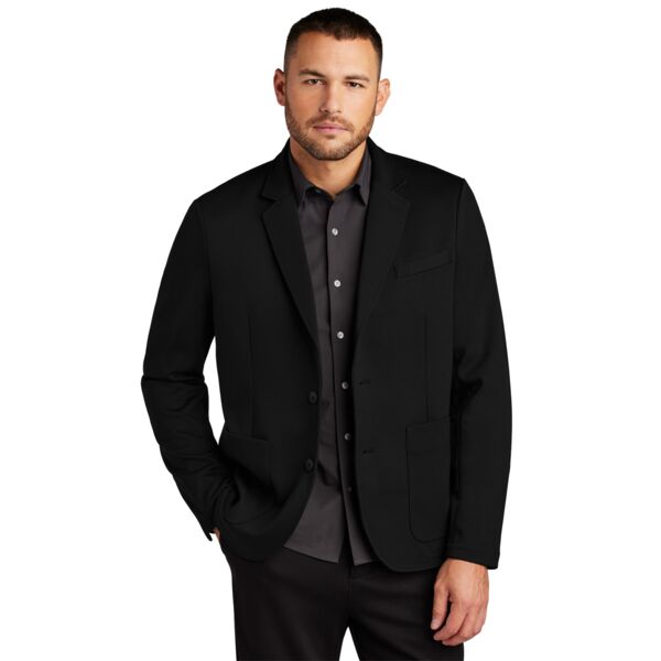 Relaxed Knit Blazer Thumbnail