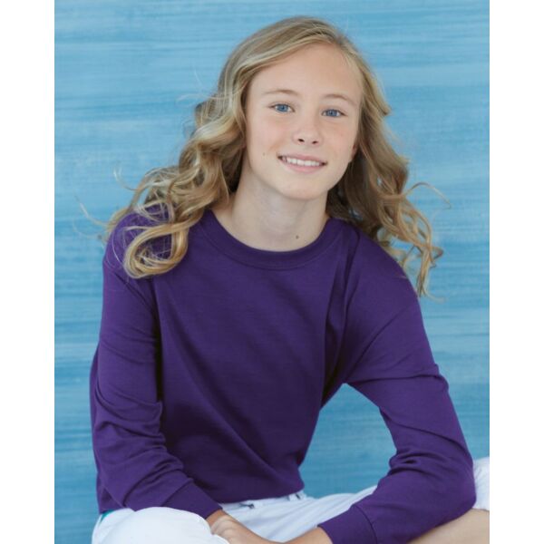 Youth Heavy Cotton™ Long Sleeve T-Shirt Thumbnail