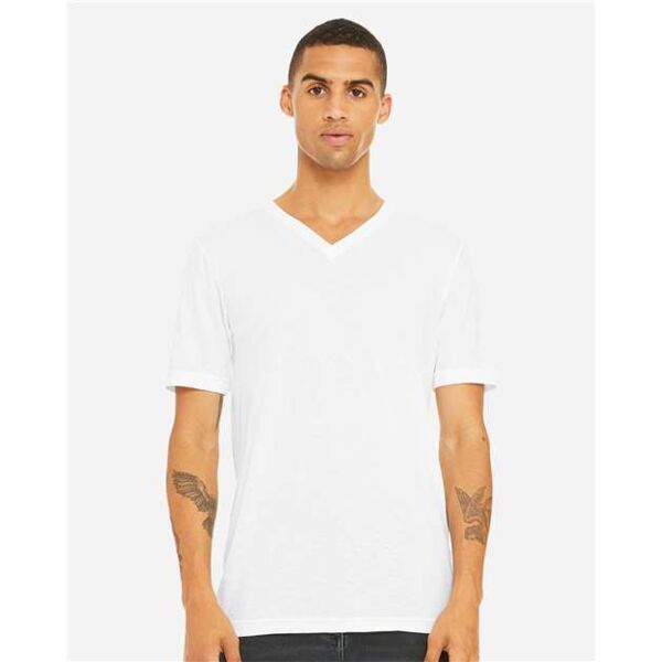 Unisex Triblend V-Neck Tee Thumbnail