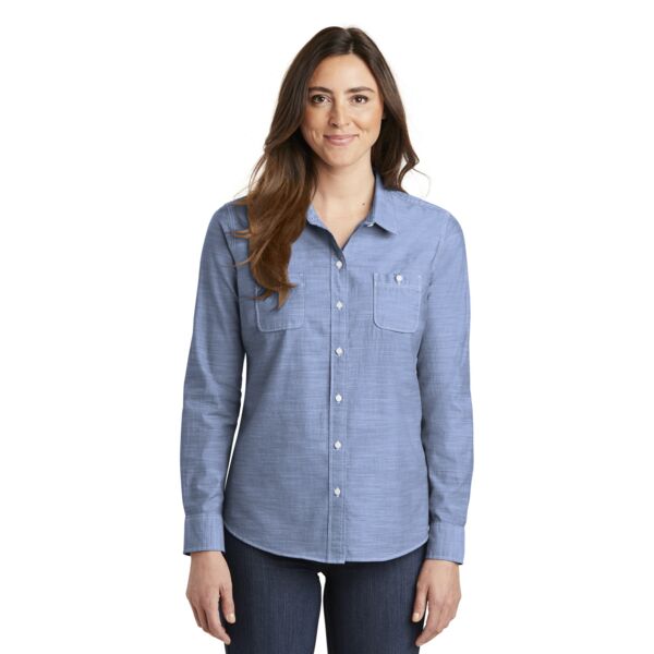 Women's Slub Chambray Shirt Thumbnail