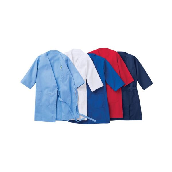 Men's Collarless Butcher Wrap Thumbnail