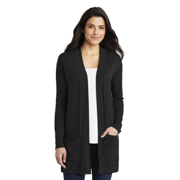Women's Concept Long Pocket Cardigan Thumbnail
