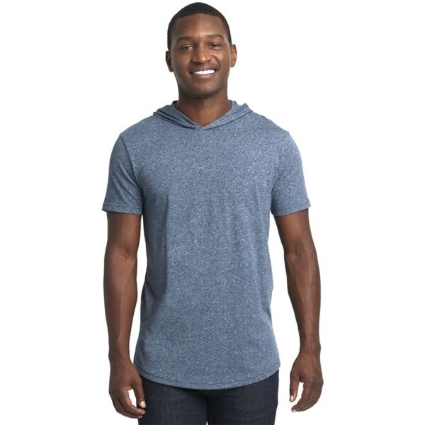 Unisex Mock Twist Hoodie T-Shirt Thumbnail