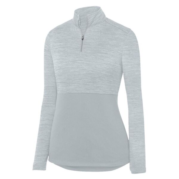 Women's Shadow Tonal Heather Quarter-Zip Pullover Thumbnail