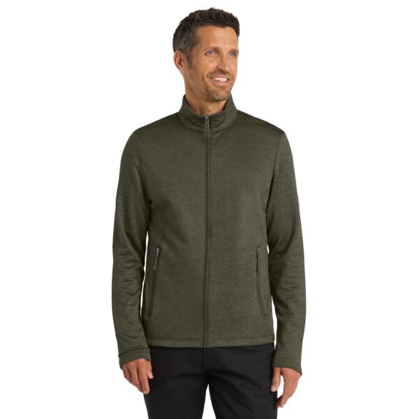 Collective Striated Fleece Jacket Thumbnail