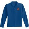 Youth Long Sleeve Silk Touch Polo Thumbnail