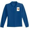 Youth Long Sleeve Silk Touch Polo Thumbnail