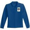 Youth Long Sleeve Silk Touch Polo Thumbnail