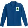 Youth Long Sleeve Silk Touch Polo Thumbnail