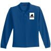 Youth Long Sleeve Silk Touch Polo Thumbnail