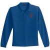 Youth Long Sleeve Silk Touch Polo Thumbnail