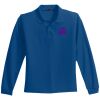 Youth Long Sleeve Silk Touch Polo Thumbnail