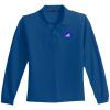 Youth Long Sleeve Silk Touch Polo Thumbnail