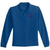 Youth Long Sleeve Silk Touch Polo Thumbnail