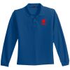 Youth Long Sleeve Silk Touch Polo Thumbnail