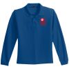 Youth Long Sleeve Silk Touch Polo Thumbnail