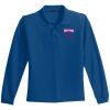 Youth Long Sleeve Silk Touch Polo Thumbnail