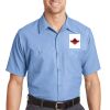 Short Sleeve Industrial Work Shirt Thumbnail