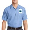 Short Sleeve Industrial Work Shirt Thumbnail