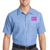 Short Sleeve Industrial Work Shirt Thumbnail