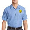 Short Sleeve Industrial Work Shirt Thumbnail