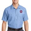 Short Sleeve Industrial Work Shirt Thumbnail