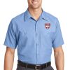 Short Sleeve Industrial Work Shirt Thumbnail